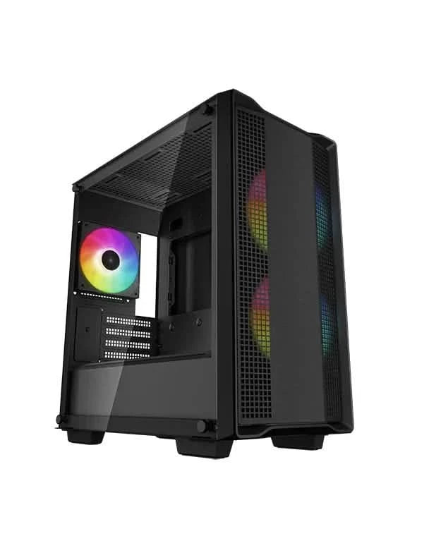 DEEPCOOL CC360 ARGB MICRO-ATX ARGB MID TOWER CABINET (BLACK)