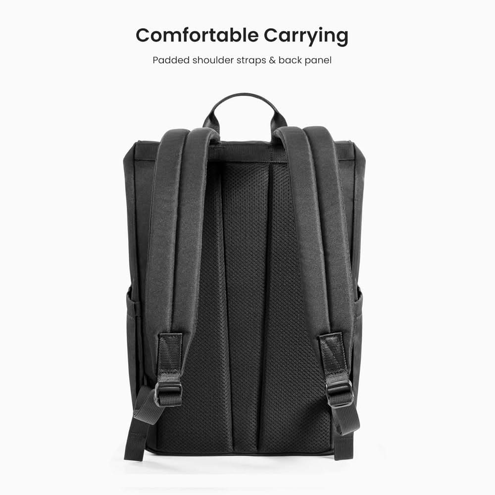TOMTOC SLASH-T64 FLIP LAPTOP BACKPACK 15.6 INCH/18L-BLACK