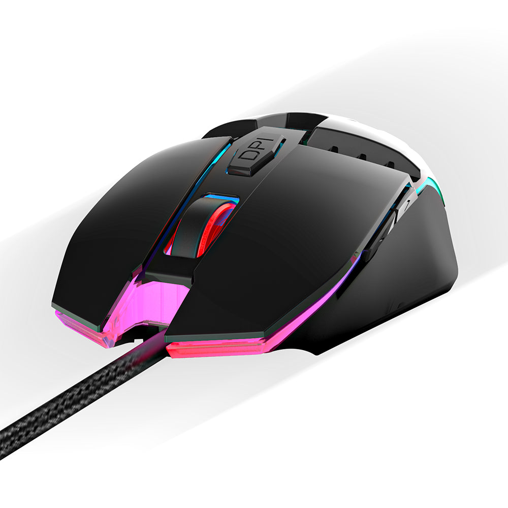 ANT ESPORTS GM50 WIRED OPTICAL GAMING MOUSE - BLACK