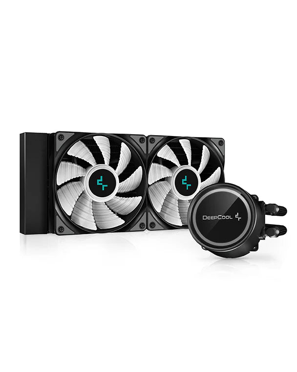 DEEPCOOL GAMMAXX L240 240MM ARGB AIO LIQUID COOLER BLACK