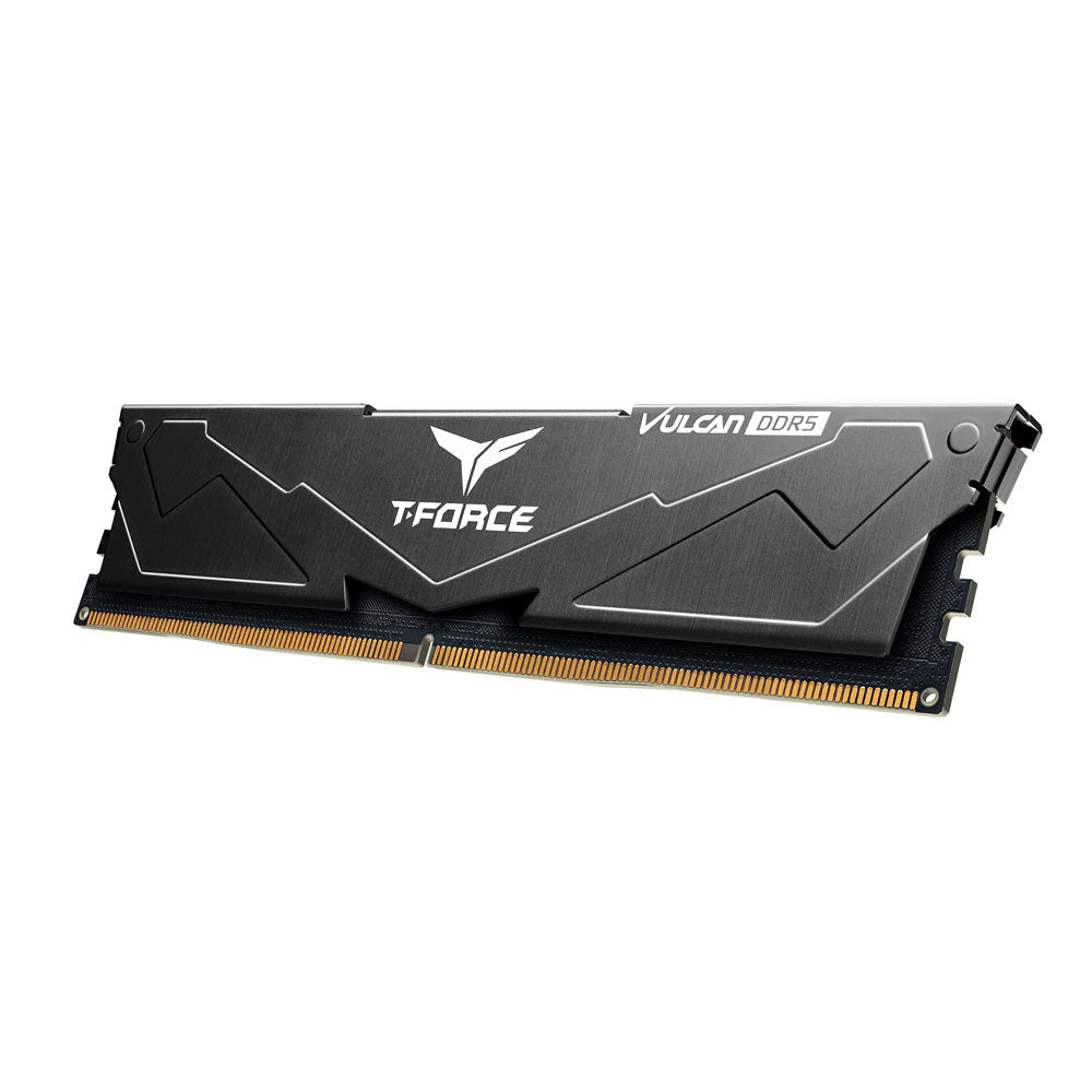 TEAMGROUP T-FORCE VULCAN 32GB (32GBX1) DDR5 5200MHZ DESKTOP RAM (BLACK)