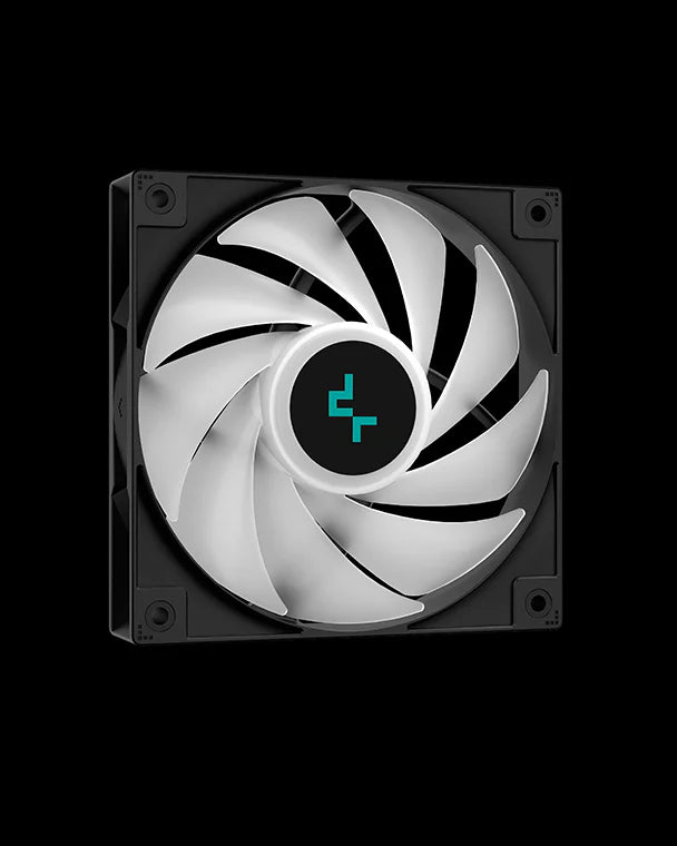 DEEPCOOL AG400 ARGB DIGITAL BLACK 120MM CPU COOLER (R-AG400-BKADMN-G-1)