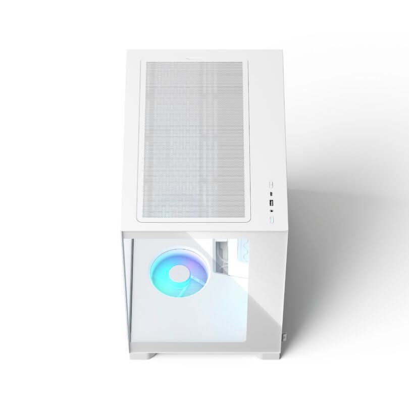 Fractal Design Pop 2 Vision White RGB Mid Tower Gaming Cabinet