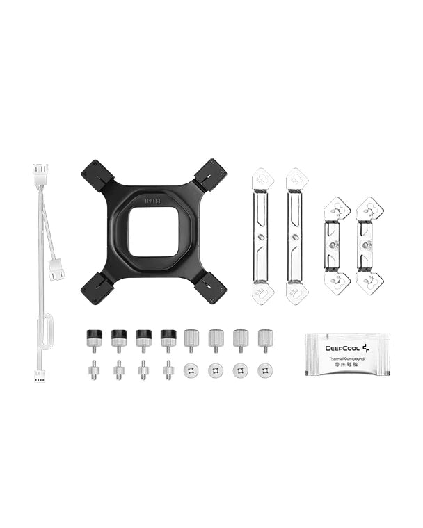 DEEPCOOL AG620 ARGB CPU AIR COOLER WHITE