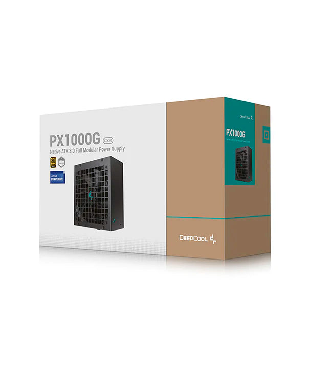 DEEPCOOL 1000W PX1000G 80 PLUS GOLD FULLY MODULAR ATX 3.0 SMPS