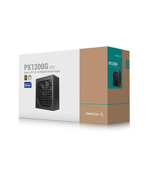 DEEPCOOL 1200W PX1200G 80 PLUS GOLD FULLY MODULAR GOLD ATX 3.0 SMPS