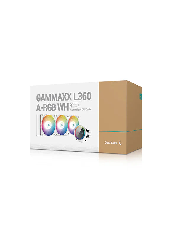 DEEPCOOL GAMMAXX L360 360MM ARGB AIO LIQUID COOLER