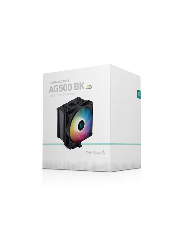 DEEPCOOL AG500 BK ARGB COMPACT SINGLE-TOWER CPU COOLER R-AG500-BKANMN-G-1