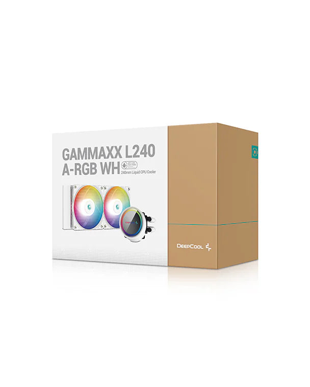 DEEPCOOL GAMMAXX L240 A-RGB WHITE CPU COOLER