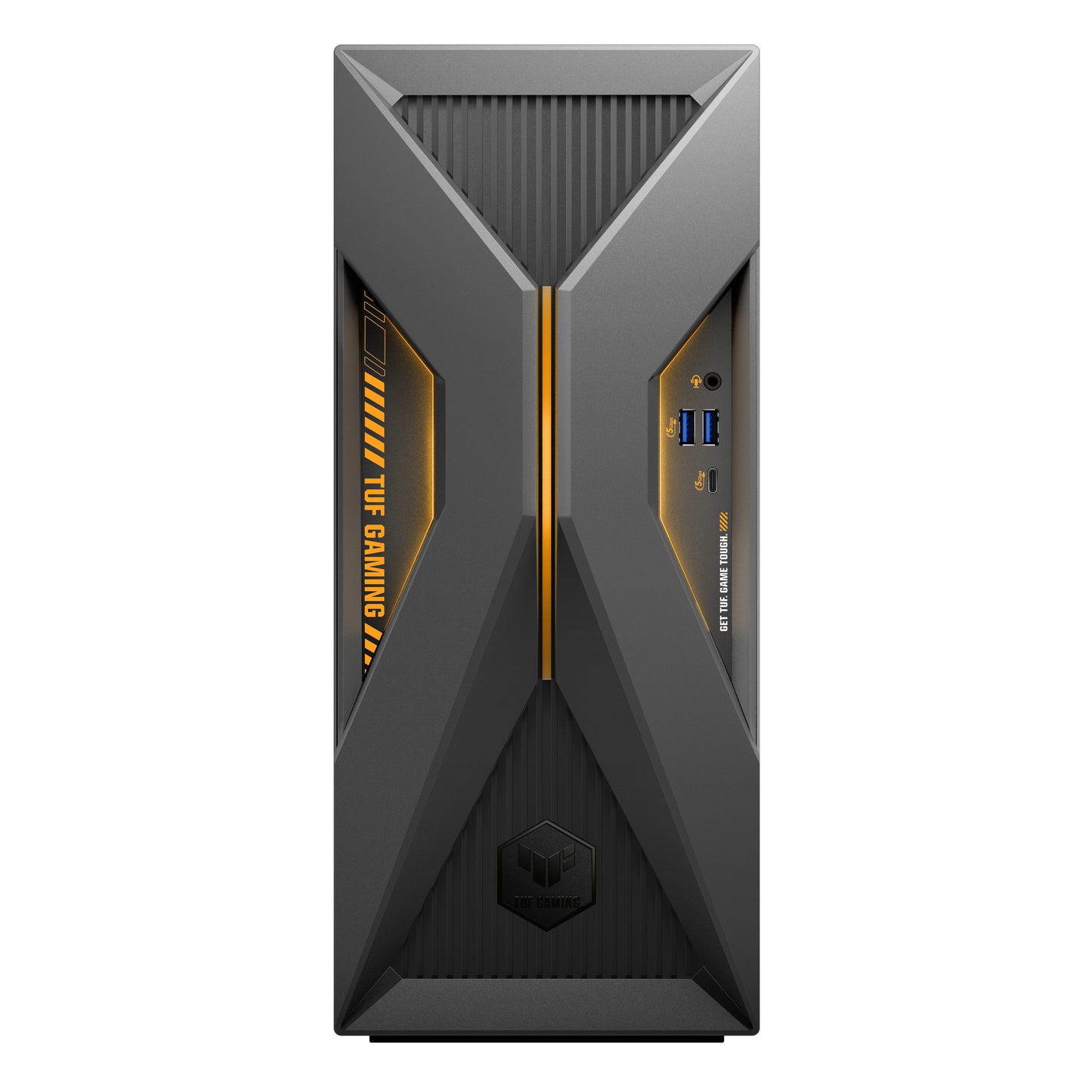 ASUS TUF GAMING DESKTOP T500MV, INTEL CORE I5-13420H, (16GB DDR5/1TB PCIE SSD/AIR COOLER/WINDOWS 11 HOME/OFFICE HOME 2024 + M365 BASIC (1 YEAR VALIDITY) T500MV-13420H022WS