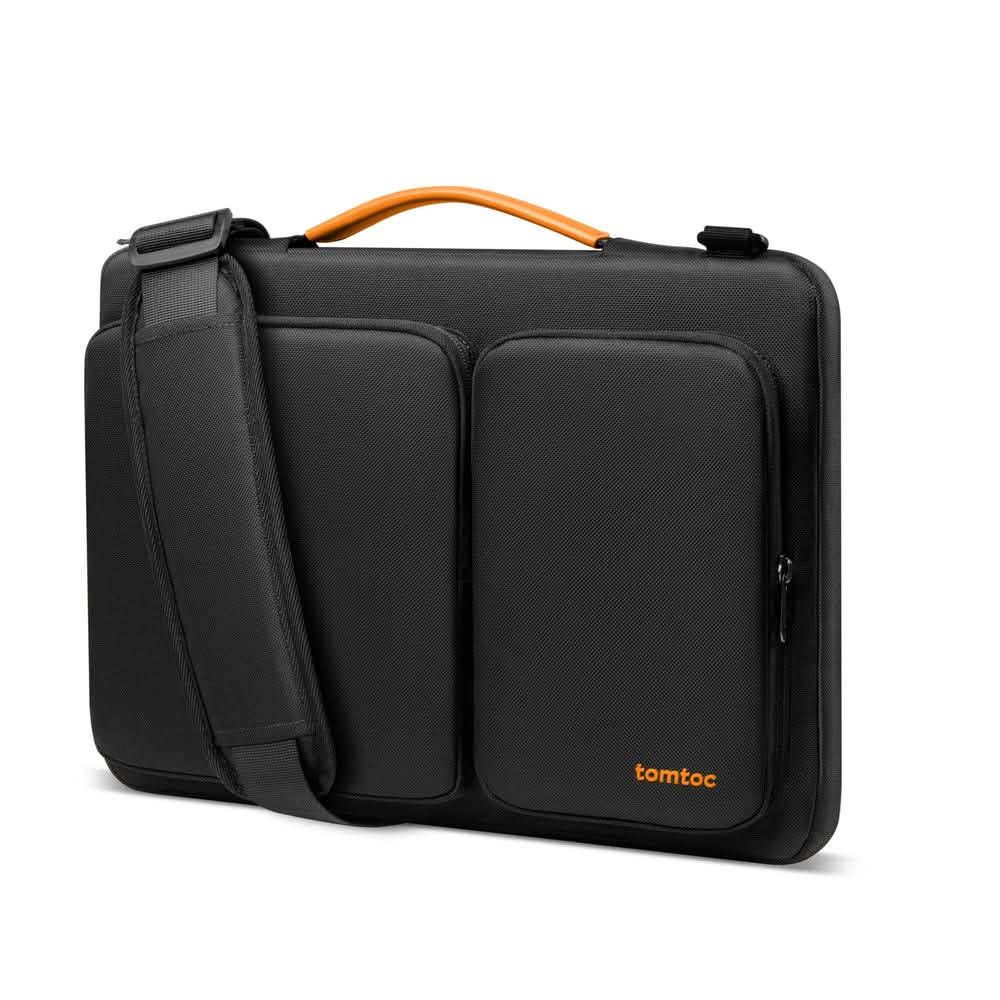 TOMTOC DEFENDER-A42 LAPTOP BRIEFCASE 16 INCH-BLACK