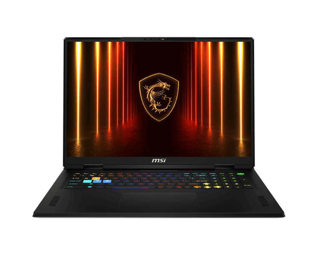 MSI VECTOR A18 HX A9WHG-033IN: AMD RYZEN 9 9955HX PROCESSOR, NVIDIA GEFORCE RTX 5070 TI LAPTOP GPU, GDDR7 12GB, DDR5 16GB*2, 2TB NVME PCIE SSD GEN4X4 W/O DRAM, 18" 16:10 QHD+ (2560X1600), 240HZ, 100% DCI-P3(TYP.), IPS-LEVEL PANEL, WINDOWS11 HOME,