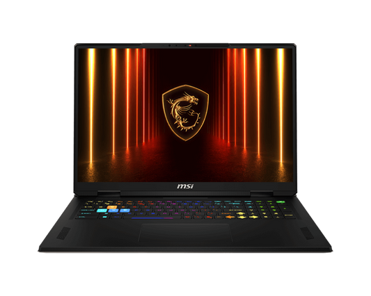 MSI VECTOR A18 HX A9WHG-033IN: AMD RYZEN 9 9955HX PROCESSOR, NVIDIA GEFORCE RTX 5070 TI LAPTOP GPU, GDDR7 12GB, DDR5 16GB*2, 2TB NVME PCIE SSD GEN4X4 W/O DRAM, 18" 16:10 QHD+ (2560X1600), 240HZ, 100% DCI-P3(TYP.), IPS-LEVEL PANEL, WINDOWS11 HOME,