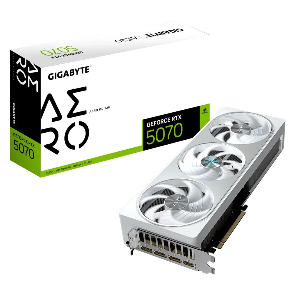 GIGABYTE GEFORCE RTX 5070 AERO OC 12GB GDDR7