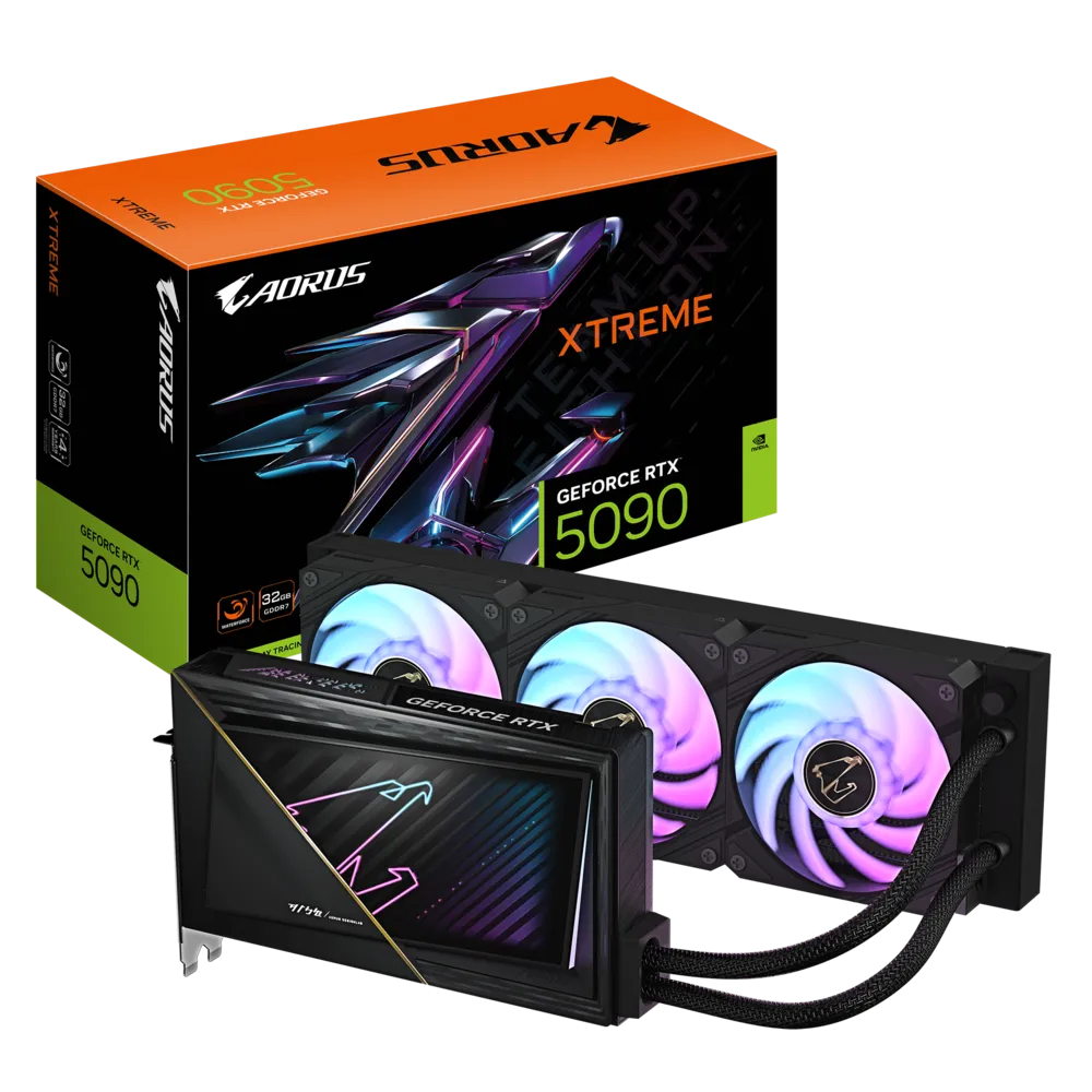 GIGABYTE AORUS GEFORCE RTX 5090 XTREME WATERFORCE W 32GB GDDR7