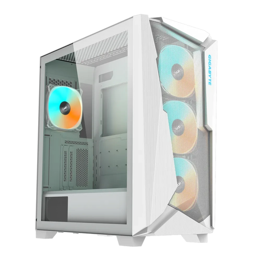 GIGABYTE C301G V2 ARGB (E-ATX) MID TOWER CABINET (WHITE)