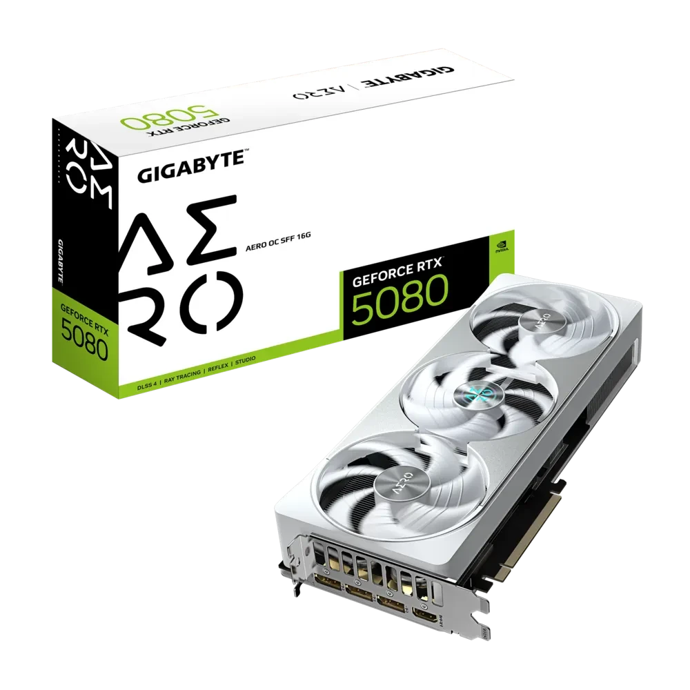 GIGABYTE GEFORCE RTX 5080 AERO OC 16GB GDDR7