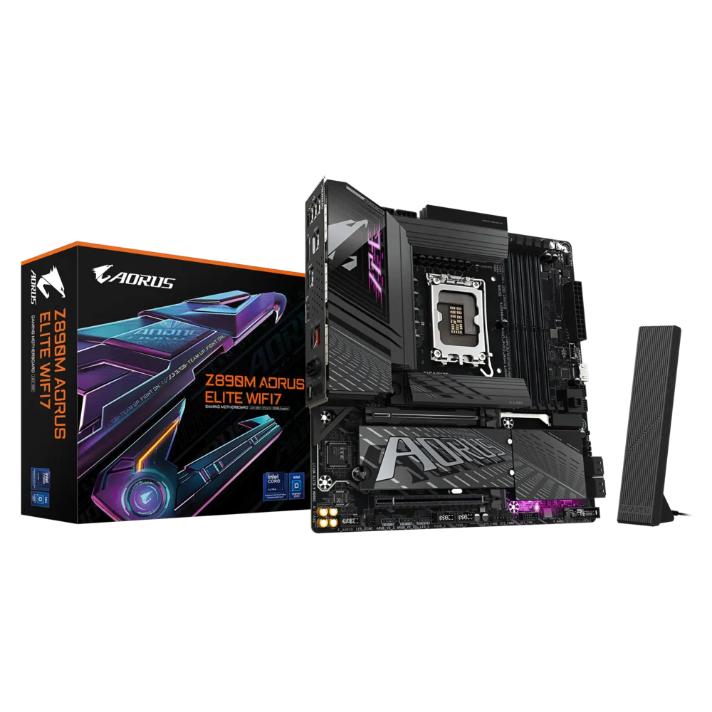 GIGABYTE Z890M AORUS ELITE WIFI 7 DDR5 INTEL MOTHERBOARD