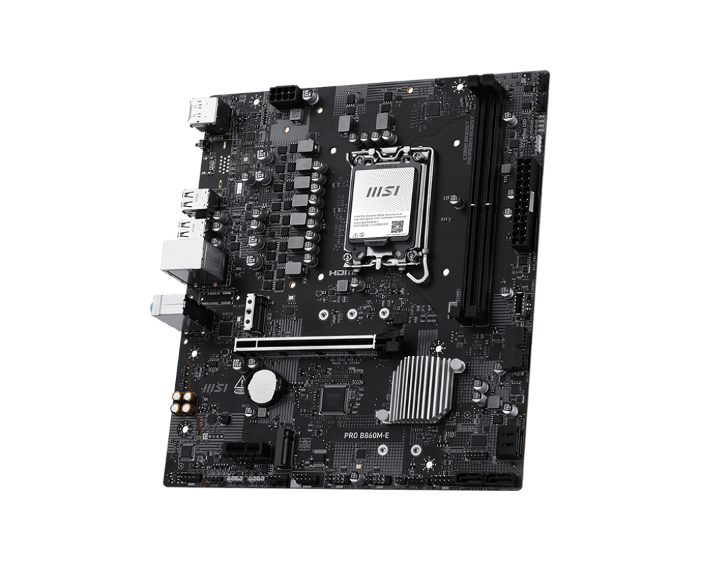 MSI PRO B860M-E INTEL LGA 1851 DDR5 Motherboard