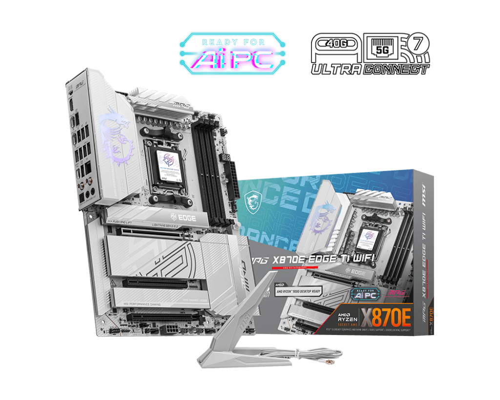 MSI BLIZZARD-X X3D POWER | GLACIER WHITE BUILD