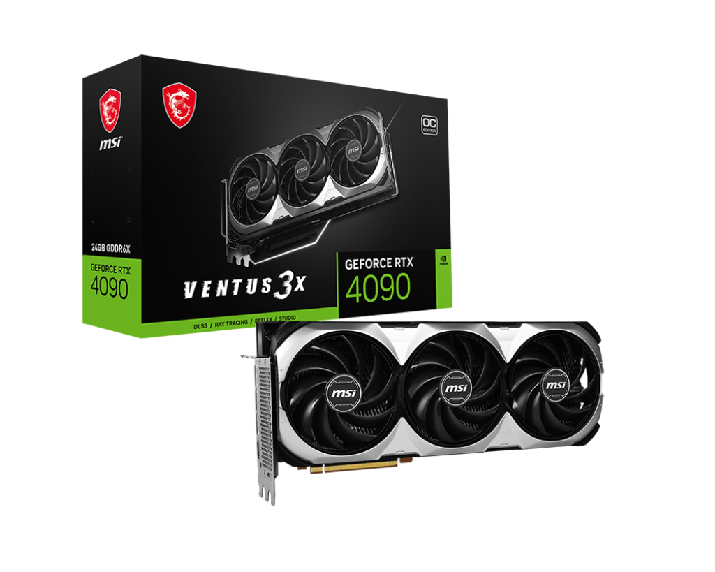 MSI GEFORCE RTX 4090 24GB VENTUS 3X OC GRAPHIC CARD