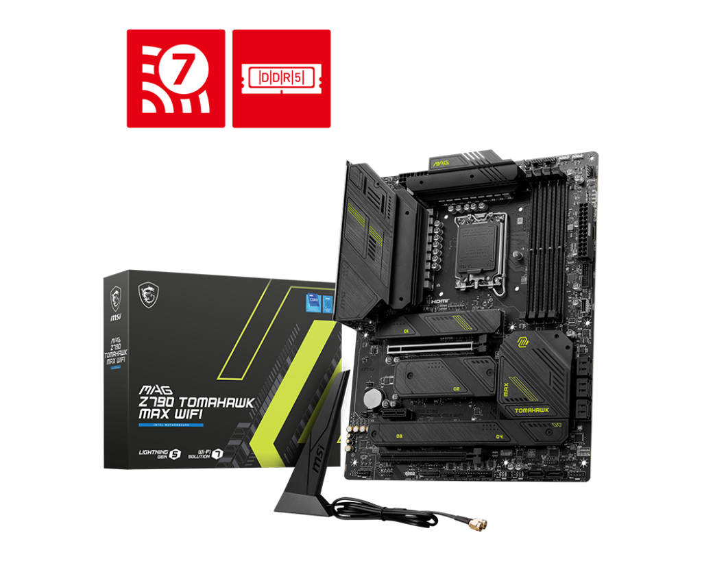 MSI MAG Z790 TOMAHAWK MAX WIFI DDR5 MOTHERBOARD