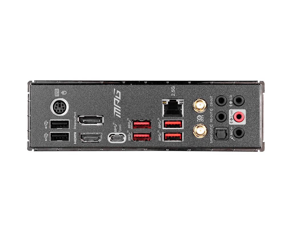 MSI MPG Z490 GAMING CARBON WIFI INTEL LGA1200 MOTHERBOARD