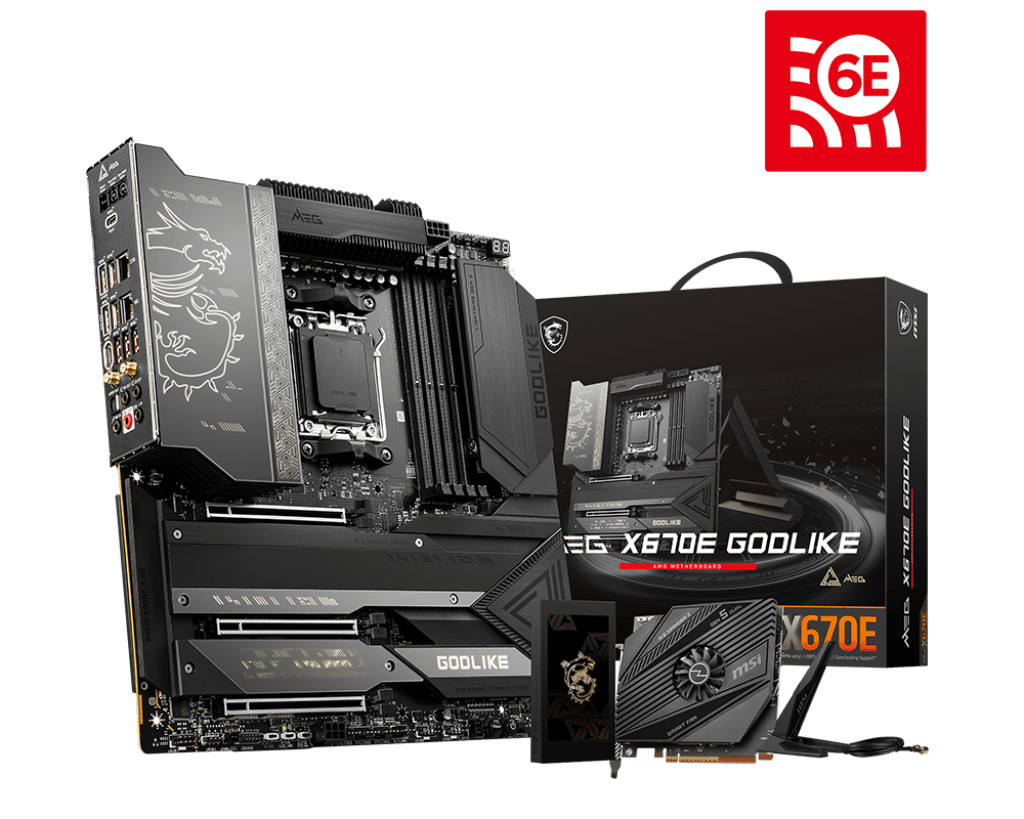 MSI MEG X670E GODLIKE AMD AM5 MOTHERBOARD