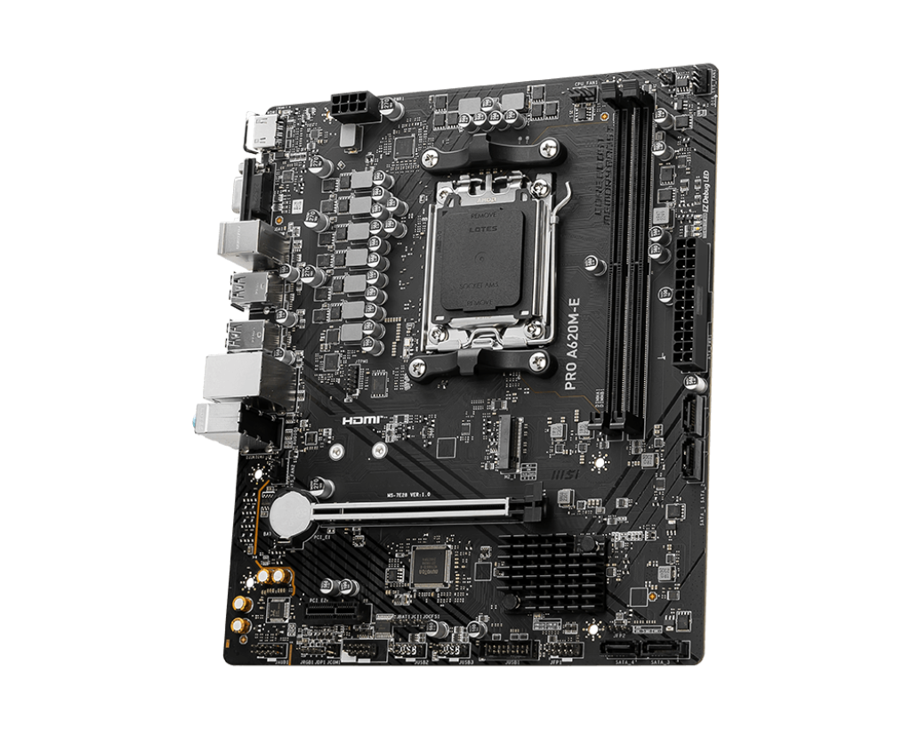 MSI A620M-E PRO AMD AM5 MOTHERBOARD