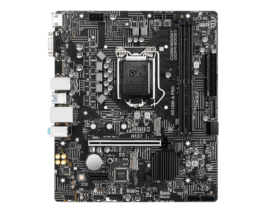 MSI H510M-A PRO MOTHERBOARD, MICRO-ATX