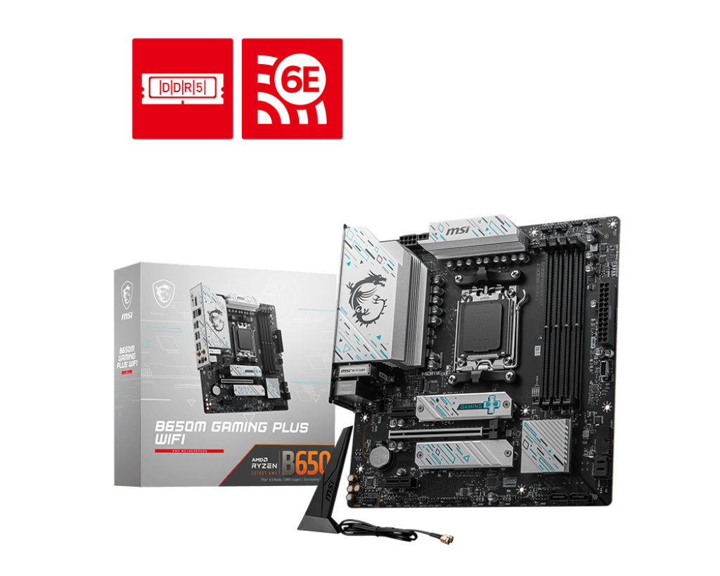 MSI B650M GAMING PLUS WIFI DDR5 MOTHERBOARD– Vishal Peripherals