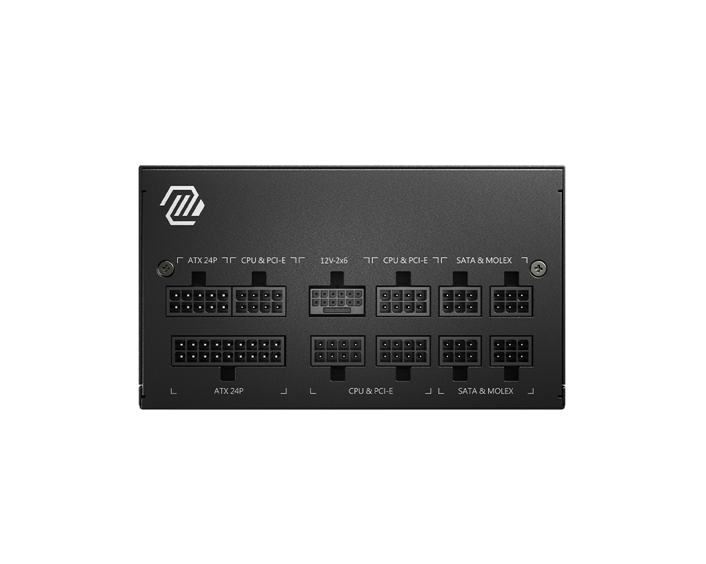 MSI MAG A750GL PCIE5 750W 80 PLUS GOLD ATX 3.1 FULLY MODULAR SMPS