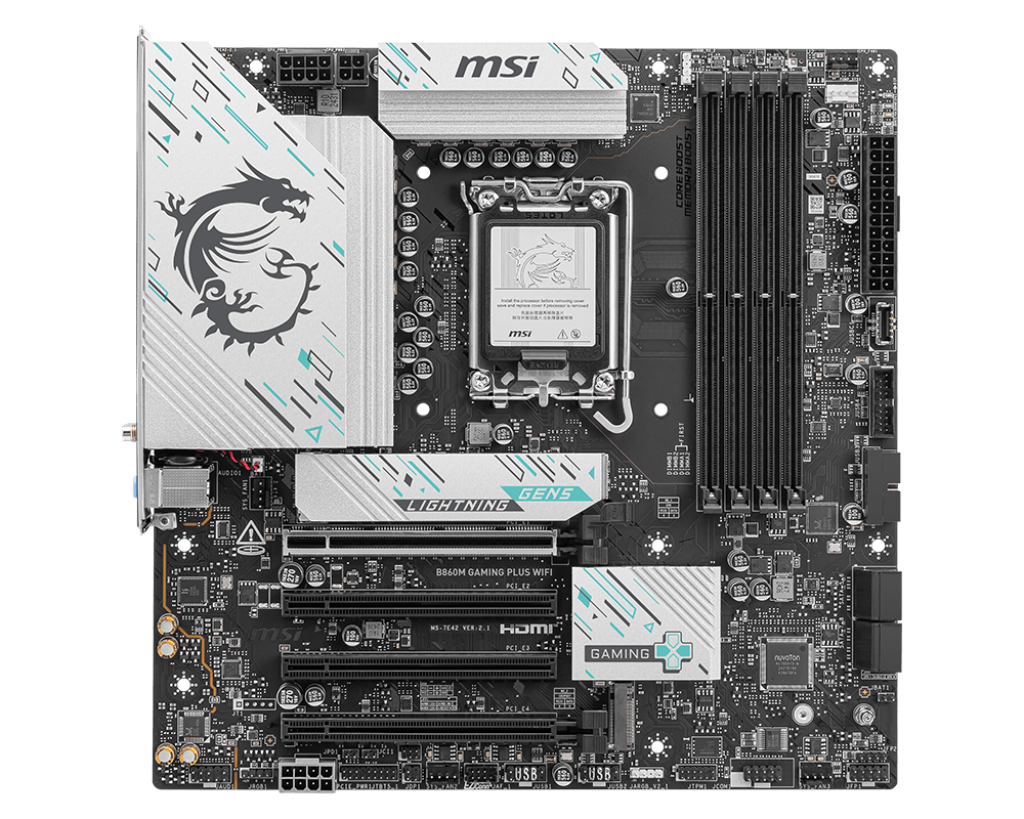 MSI B860M GAMING PLUS WIFI MOTHERBOARD