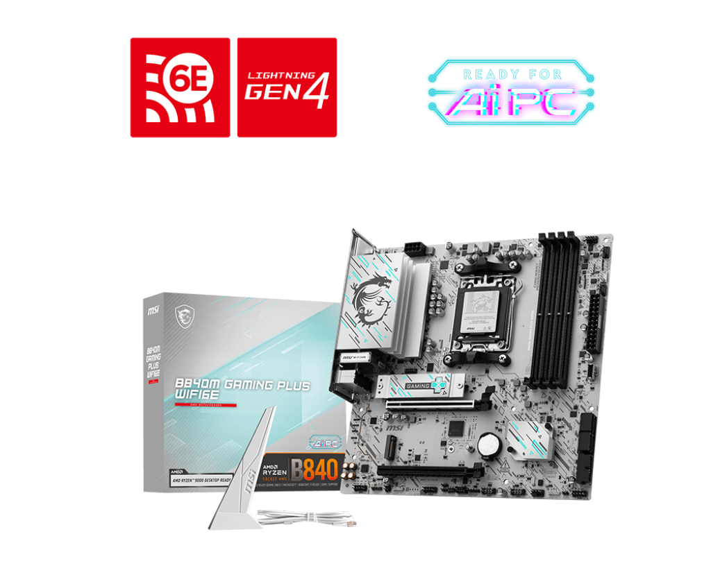 MSI B840M GAMING PLUS WIFI6E Motherboards