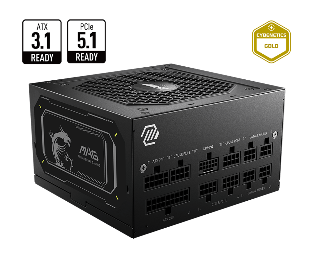 MSI MAG A750GL PCIE5 II Power Supply