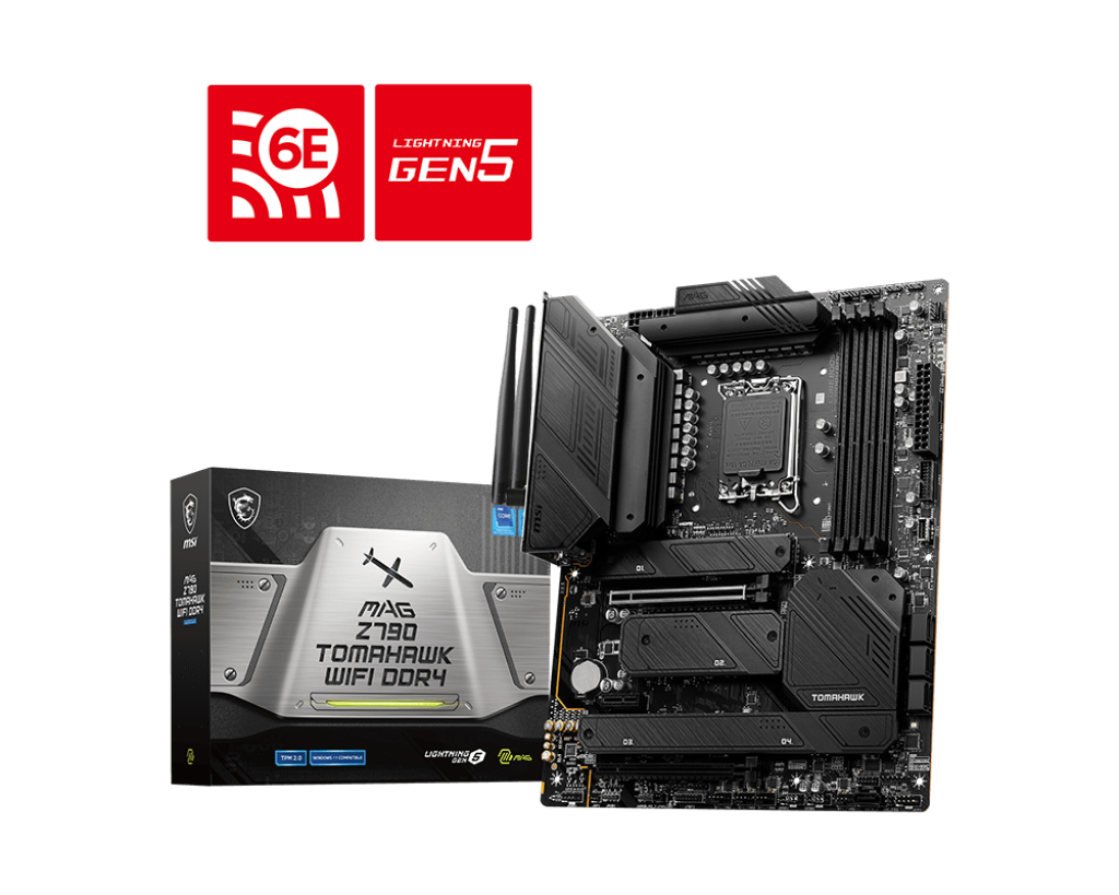 MSI MAG Z790 TOMAHAWK WIFI DDR4 INTEL LGA1700 MOTHERBOARD
