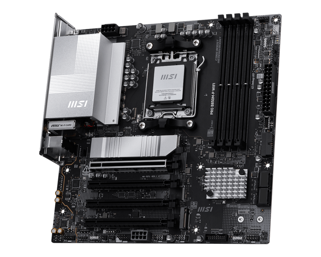 MSI PRO B850M-P WIFI DDR5 MOTHERBOARD