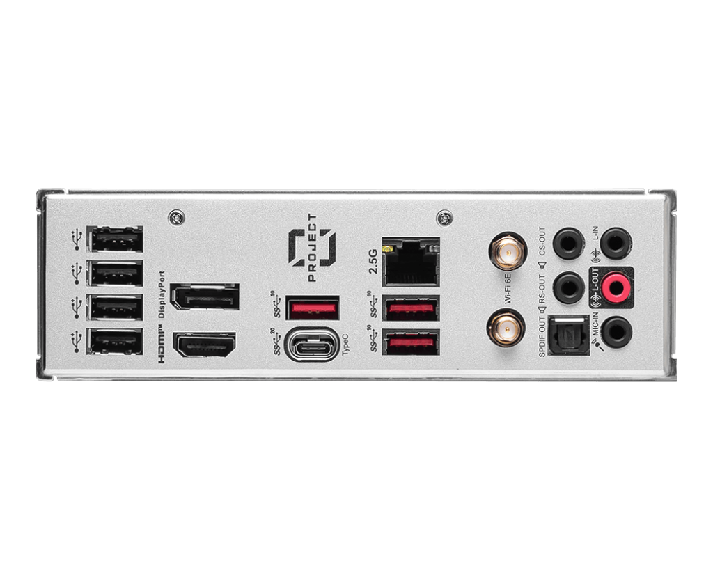 MSI B760M PROJECT ZERO MOTHERBOARD