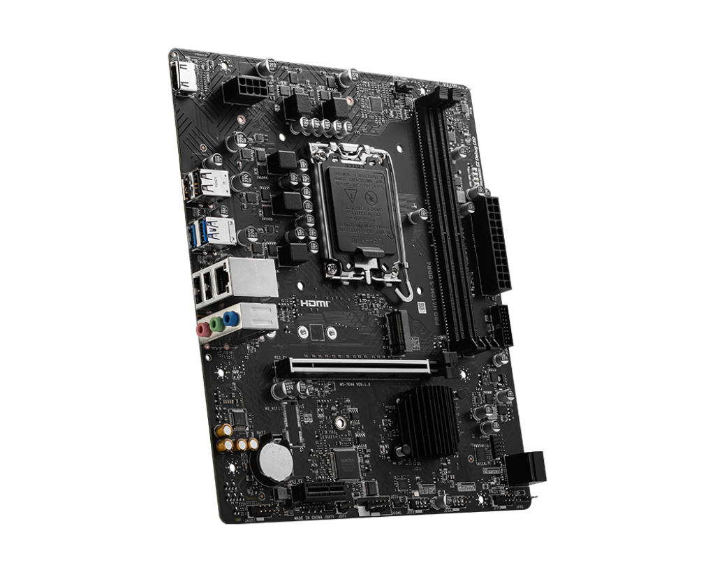 MSI PRO H610M-S DDR4 LGA1700 MICRO ATX MOTHERBOARD