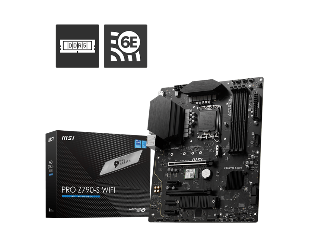 MSI Z790-S PRO WIFI DDR5 INTEL LGA1700 MOTHERBOARD