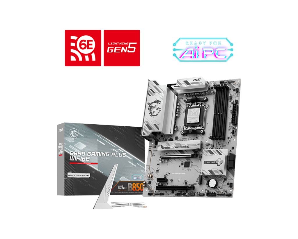 MSI B850 GAMING PLUS WIFI6E Motherboards