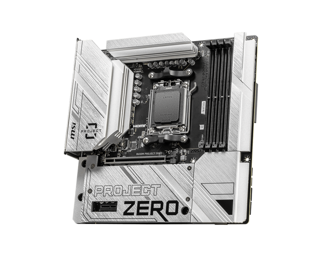 MSI B650M PROJECT ZERO MOTHERBOARD