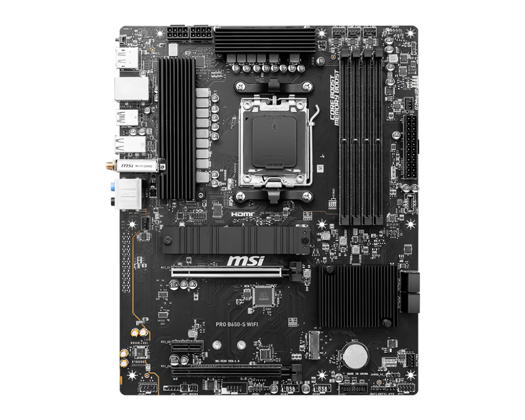 MSI AMD B650-S PRO WIFI DDR5 AMD AM5 MOTHERBOARD