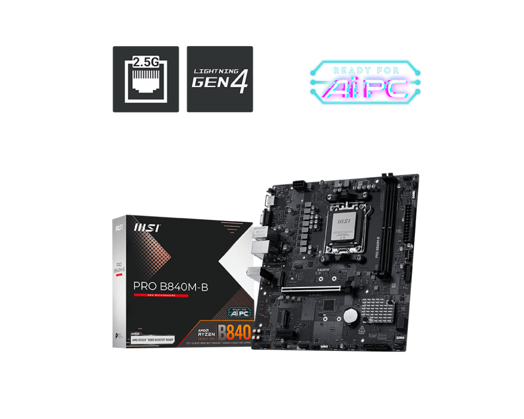 MSI PRO B840M-B Motherboards