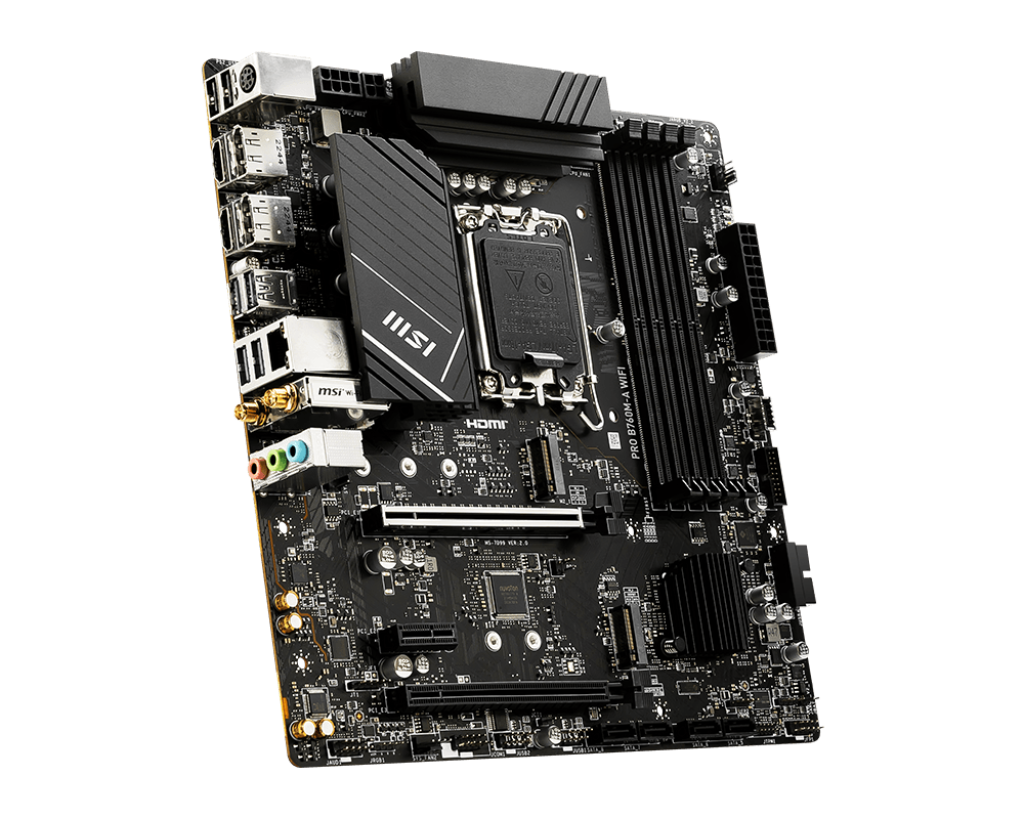 MSI B760M-A PRO WIFI DDR5 INTEL LGA1700 MOTHERBOARD