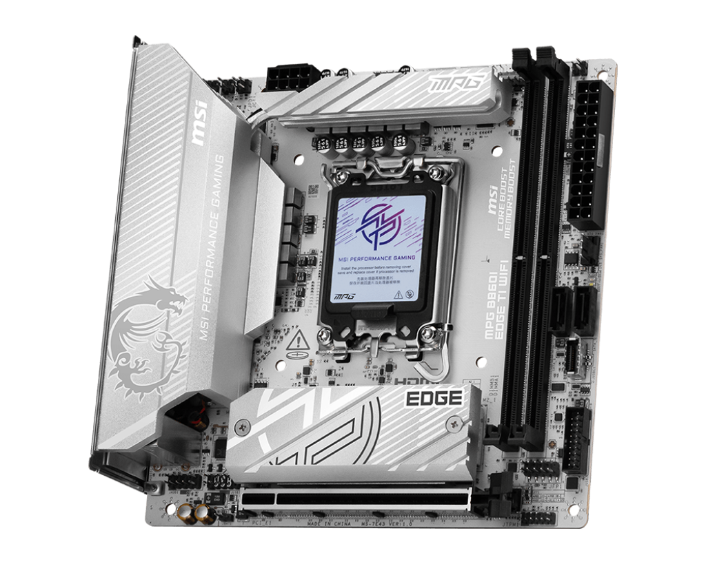 MSI B860I MPG EDGE TI WIFI LGA1851 MINI-ITX MOTHERBOARD