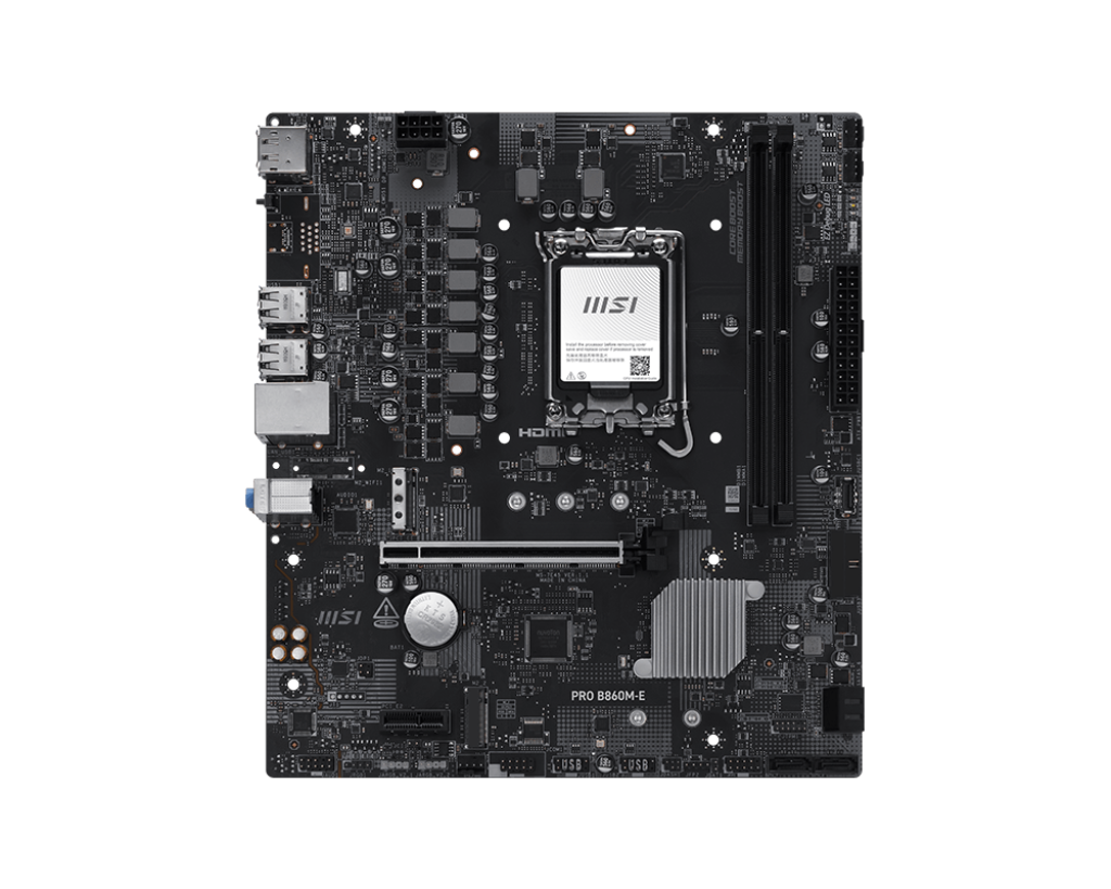 MSI PRO B860M-E INTEL LGA 1851 DDR5 Motherboard