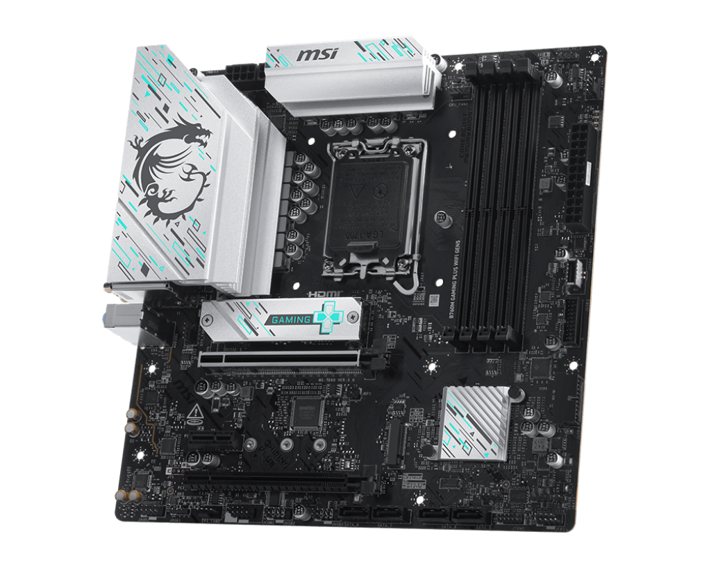 MSI B760M GAMING PLUS WIFI GEN5 INTEL LGA 1700 DDR5 Motherboard