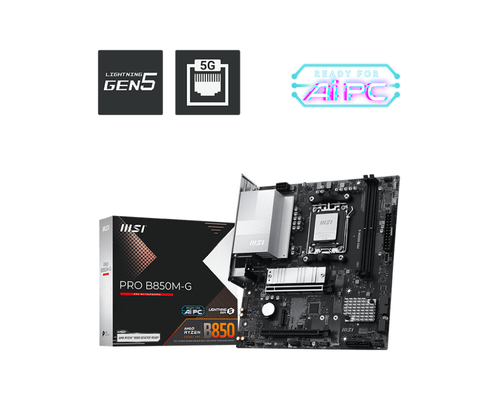 MSI PRO B850M-G Motherboards