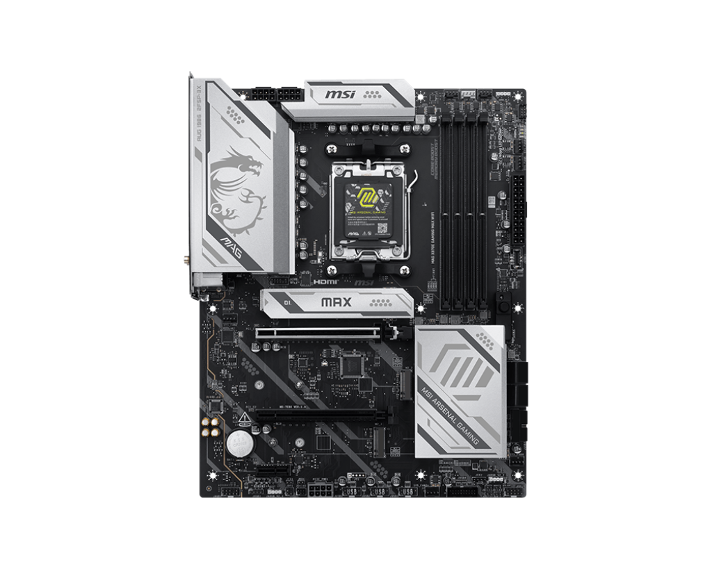 MSI MAG X870E GAMING MAX WIFI AM5 DDR5 Motherboard